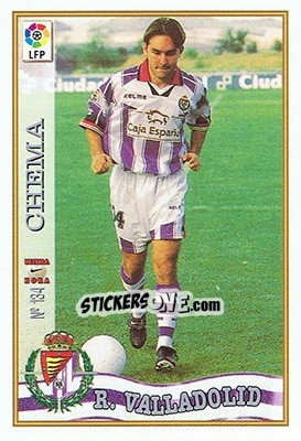 Cromo 134. U.H. CHEMA - Las Fichas De La Liga 1997-1998 - Mundicromo