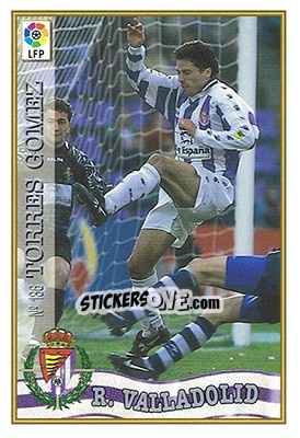 Sticker 136. TORRES GóMEZ - Las Fichas De La Liga 1997-1998 - Mundicromo