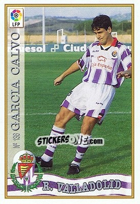 Figurina 136. GARCÍA CALVO - Las Fichas De La Liga 1997-1998 - Mundicromo