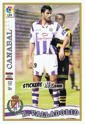 Sticker 143. U.H. CANABAL - Las Fichas De La Liga 1997-1998 - Mundicromo