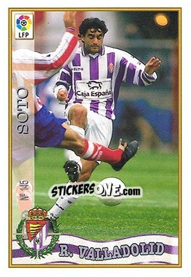 Sticker 145. SOTO - Las Fichas De La Liga 1997-1998 n. 211 - Mundicromo
