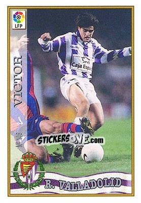 Sticker 146. VÍCTOR - Las Fichas De La Liga 1997-1998 - Mundicromo