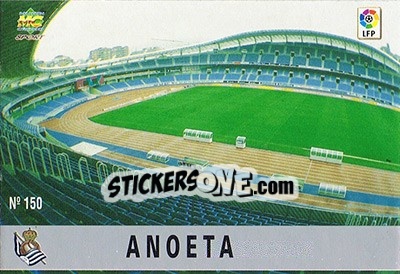 Sticker 150. Anoeta - Las Fichas De La Liga 1997-1998 n. 217 - Mundicromo
