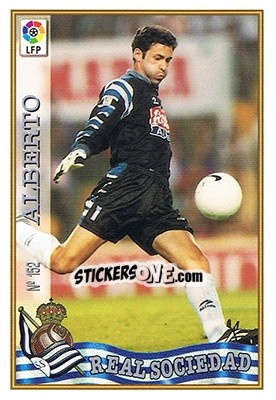 Cromo 152. ALBERTO - Las Fichas De La Liga 1997-1998 - Mundicromo