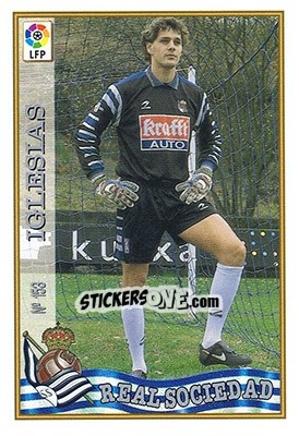 Sticker 153. IGLESIAS - Las Fichas De La Liga 1997-1998 - Mundicromo