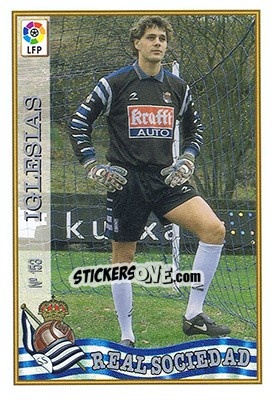 Sticker 153. IGLESIAS - Las Fichas De La Liga 1997-1998 n. 220 - Mundicromo