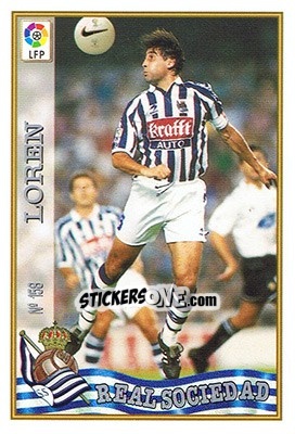 Cromo 158. LOREN - Las Fichas De La Liga 1997-1998 - Mundicromo