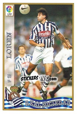 Figurina 158. LOREN - Las Fichas De La Liga 1997-1998 - Mundicromo