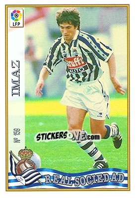 Sticker 159. IMAZ - Las Fichas De La Liga 1997-1998 - Mundicromo