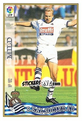 Sticker 162. MILD - Las Fichas De La Liga 1997-1998 - Mundicromo