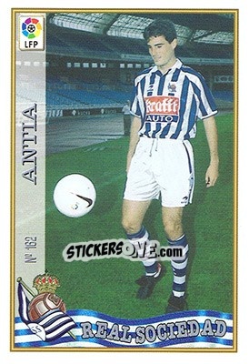 Cromo 162. ANTIA - Las Fichas De La Liga 1997-1998 - Mundicromo