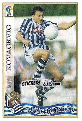 Cromo 167. KOVACEVIC - Las Fichas De La Liga 1997-1998 - Mundicromo
