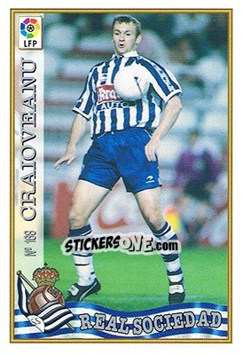 Sticker 168. CRAIOVEANU - Las Fichas De La Liga 1997-1998 - Mundicromo