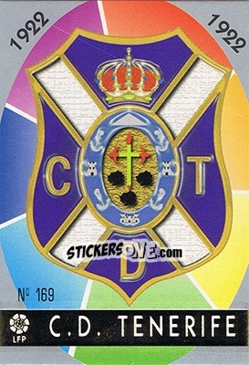 Sticker 169. ESCUDO - Las Fichas De La Liga 1997-1998 n. 244 - Mundicromo
