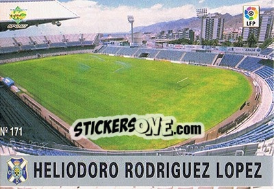 Sticker 171. HELIODORO R. L. - Las Fichas De La Liga 1997-1998 - Mundicromo