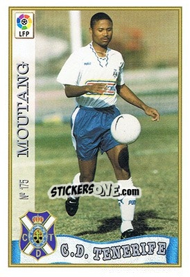 Sticker 175. MOUTANG - Las Fichas De La Liga 1997-1998 n. 252 - Mundicromo