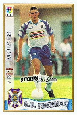 Sticker 185. U.H. MOISéS - Las Fichas De La Liga 1997-1998 n. 271 - Mundicromo