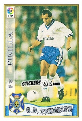 Sticker 189. PINILLA - Las Fichas De La Liga 1997-1998 n. 276 - Mundicromo