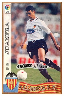 Sticker 199. JUANFRAN - Las Fichas De La Liga 1997-1998 n. 289 - Mundicromo