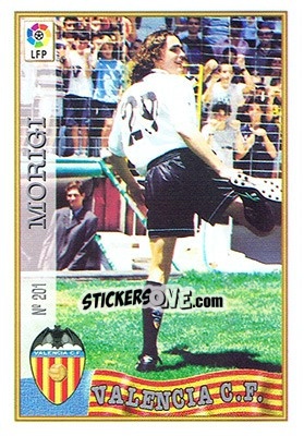 Cromo 201. Morigi - Las Fichas De La Liga 1997-1998 n. 291 - Mundicromo