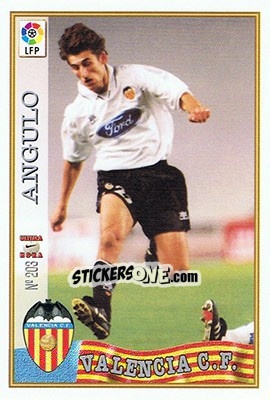 Cromo 203. U.H. ANGULO - Las Fichas De La Liga 1997-1998 - Mundicromo