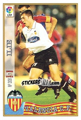 Sticker 208. U.H. ILIE - Las Fichas De La Liga 1997-1998 - Mundicromo