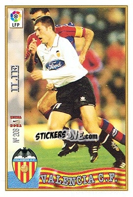 Cromo 208. U.H. ILIE - Las Fichas De La Liga 1997-1998 - Mundicromo