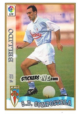 Cromo 220. BELLIDO - Las Fichas De La Liga 1997-1998 - Mundicromo