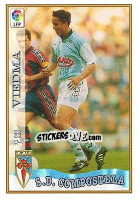 Sticker 222. VIEDMA - Las Fichas De La Liga 1997-1998 - Mundicromo