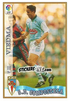 Cromo 222. VIEDMA - Las Fichas De La Liga 1997-1998 - Mundicromo