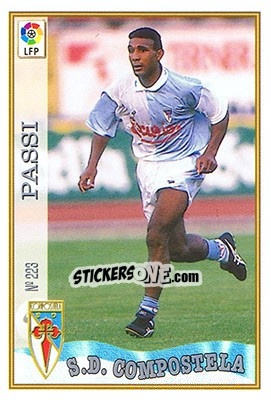 Sticker 223. PASSI - Las Fichas De La Liga 1997-1998 n. 327 - Mundicromo
