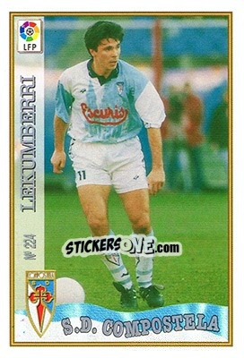 Cromo 224. LEKUMBERRI - Las Fichas De La Liga 1997-1998 - Mundicromo