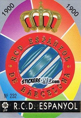 Sticker 232. ESCUDO - Las Fichas De La Liga 1997-1998 n. 340 - Mundicromo