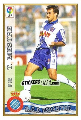 Figurina 242. TORRES MESTRE - Las Fichas De La Liga 1997-1998 n. 351 - Mundicromo
