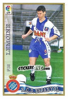Sticker 249. LEMOINE - Las Fichas De La Liga 1997-1998 - Mundicromo
