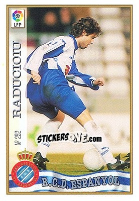 Cromo 252. RADIOCIOIU - Las Fichas De La Liga 1997-1998 - Mundicromo