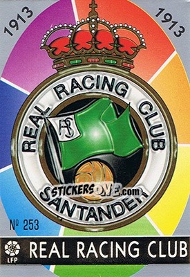 Sticker 253. ESCUDO - Las Fichas De La Liga 1997-1998 n. 372 - Mundicromo