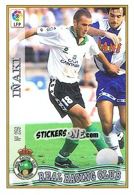 Figurina 259. IÑAKI - Las Fichas De La Liga 1997-1998 - Mundicromo