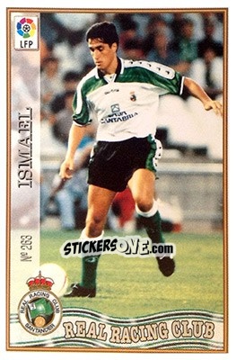 Sticker 263. ISMAEL - Las Fichas De La Liga 1997-1998 n. 383 - Mundicromo