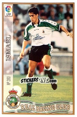 Cromo 263. ISMAEL - Las Fichas De La Liga 1997-1998 - Mundicromo