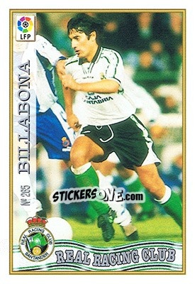 Cromo 265. BILLABONA - Las Fichas De La Liga 1997-1998 - Mundicromo