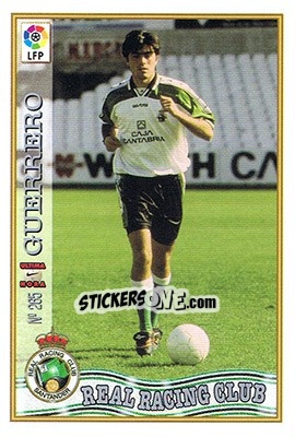 Sticker 265. U.H. GUERRERO - Las Fichas De La Liga 1997-1998 - Mundicromo