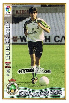 Cromo 265. U.H. GUERRERO - Las Fichas De La Liga 1997-1998 - Mundicromo