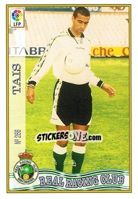 Sticker 266. TAIS - Las Fichas De La Liga 1997-1998 - Mundicromo