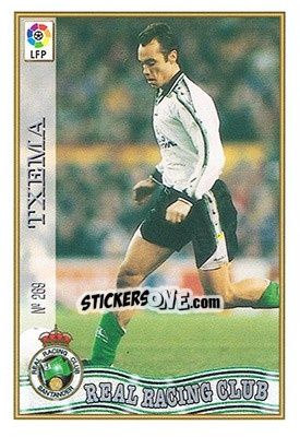 Sticker 269. TXEMA - Las Fichas De La Liga 1997-1998 - Mundicromo