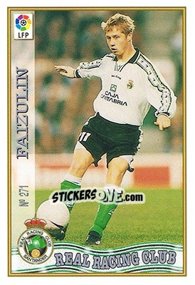 Cromo 271. FAIZULIN - Las Fichas De La Liga 1997-1998 - Mundicromo