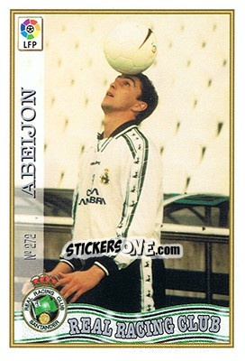 Sticker 272. ABEIJóN - Las Fichas De La Liga 1997-1998 - Mundicromo