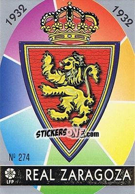 Sticker 274. ESCUDO - Las Fichas De La Liga 1997-1998 - Mundicromo