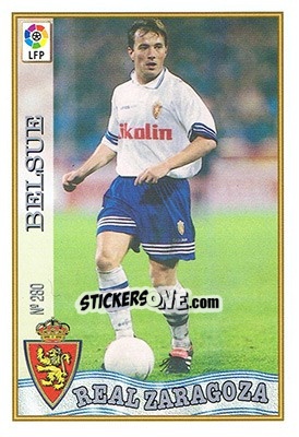 Sticker 280. BELSUE - Las Fichas De La Liga 1997-1998 - Mundicromo