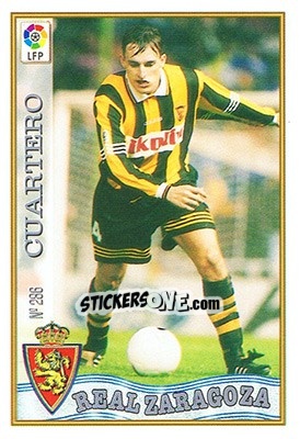 Figurina 286. CUARTERO - Las Fichas De La Liga 1997-1998 - Mundicromo